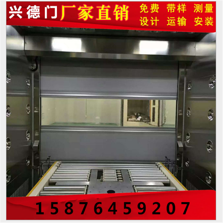 佛山XDM快速卷簾門(mén)安裝調(diào)試，大概分為一下四部分